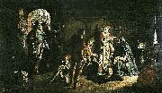 Carl Larsson sten sture d.a befriar danska drottningen kristina ur vadstena kloster oil painting artist